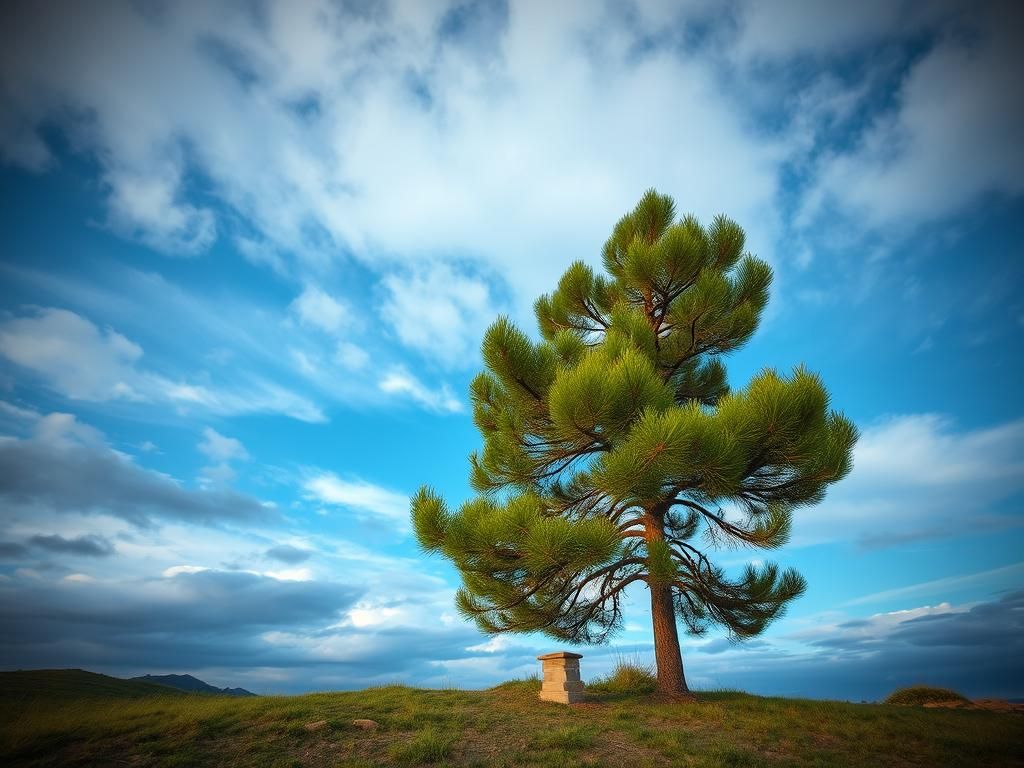 Questo puoi udirlo: il fruscio del vento tra i pini marittimi