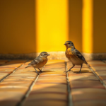 Questo puoi udirlo: il rumore delle ciabatte su un pavimento di cotto