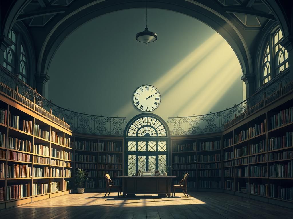 Questo puoi udirlo: una bibliotecaria che sussurra «Prenditi tutto il tempo che ti serve»