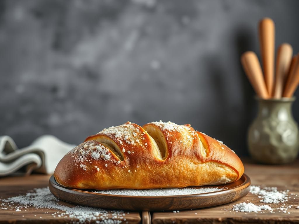 Questo puoi udirlo: il fruscio della carta del pane appena sfornato