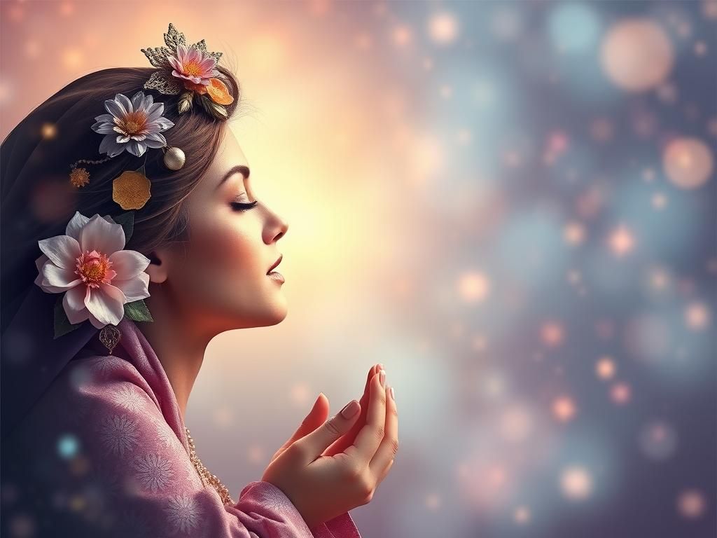 Questo puoi udirlo: una voce femminile che canta in sanscrito per calmare il sistema nervoso