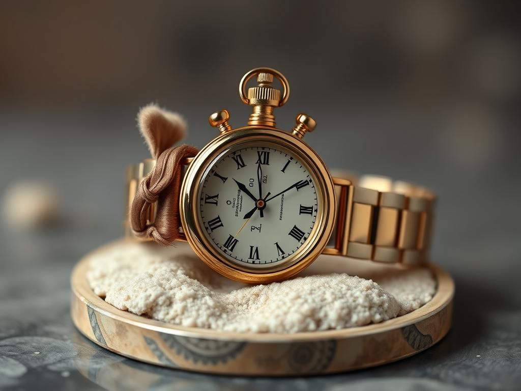 Questo puoi udirlo: il ticchettio di un orologio a molla sul comodino