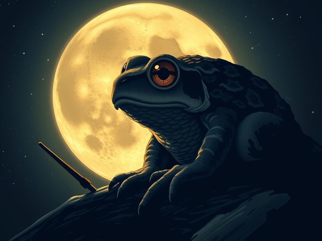 Questo puoi udirlo: il richiamo del gufo reale nella notte di luna piena